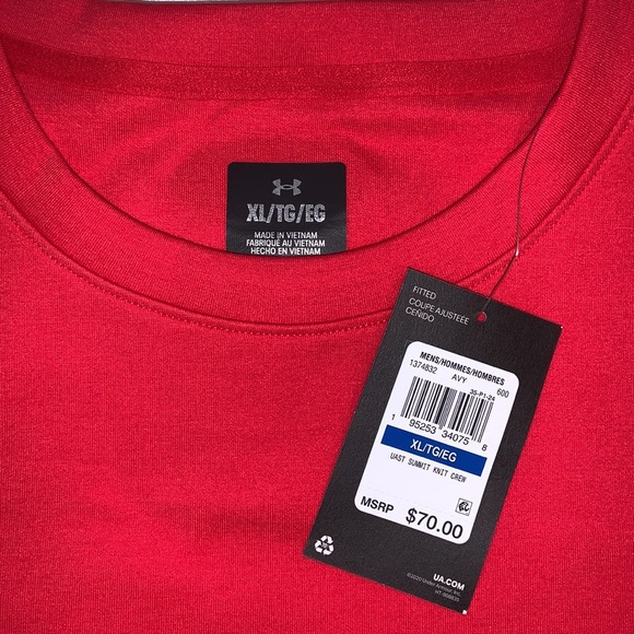 Unisex UnderArmour Summit Knit Crew - Picture 4 of 11